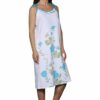 Short Nighty For Women - Printed Night Dress - Cotton Nightwear Gown