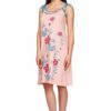 Short Nighty For Women - Printed Night Dress - Cotton Nightwear Gown - Image 2