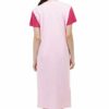 Short Nighty For Women - Printed Night Dress - Cotton Nightwear Gown - Image 3