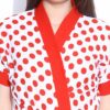 Polka Dot Bathrobe for Women - Bathrobe Towel - Bath Gown - Image 2