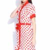 Polka Dot Bathrobe for Women - Bathrobe Towel - Bath Gown - Image 5