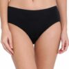 Black Periods Panties for Women - Cotton Solid Panty - Image 2