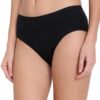 Black Periods Panties for Women - Cotton Solid Panty - Image 3