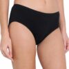 Black Periods Panties for Women - Cotton Solid Panty - Image 4