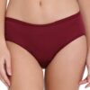 Maroon Periods Panties for Women - Cotton Solid Panty - Image 2