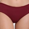 Maroon Periods Panties for Women - Cotton Solid Panty - Image 6