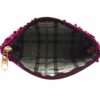 Pink Soft Shimmer Sling Bag with Detachable Golden Chain - Image 4
