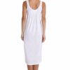 White Cotton Full Length Camisole for Women - Long Inner wear Petticoat - Kurti and Suit Slip - Image 2