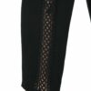 Black Casual Lace Pant For Women - Cigarette pants - Straight Pant - Image 6