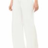 White All Purpose Plain Palazo - Pallazo For Women - Flare pant - Cotton Palazzo - Image 3