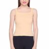 Skin Color Camisole for Women – Solid Cotton Slips for Ladies - Tank / Spaghetti Top - Inner wear