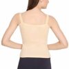 Skin Color Camisole for Women – Solid Cotton Slips for Ladies - Tank / Spaghetti Top - Inner wear - Image 2