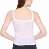 White Camisole for Women – Solid Cotton Slips for Ladies - Tank / Spaghetti Top - Inner wear - Image 3