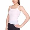 White Camisole for Women – Solid Cotton Slips for Ladies - Tank / Spaghetti Top - Inner wear - Image 5