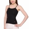 Black Camisole for Women - Waist Length Slips - Soft Cotton Material Innerwear - Image 4