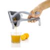 Aluminium Manual Hand Press Fruit Juicer Squeezer (Silver-1Pc) - Image 4