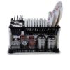 Lenovo Plastic Dish Rack Drainer Drying Rack Washing Basket with Tray for Kitchen, Dish Drainer Kitchen Rack