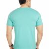 Aqua Men's Round Neck Cotton T-Shirt - Image 2