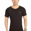 Men's Regular Fit T-Shirt Black - Image 5