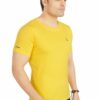 Men's Round Neck T-Shirt Yellow - Image 5