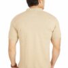 Tan Colored Polo Neck Men's Regular Fit T-Shirt Collared - Image 4