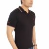 Casual Polo T-Shirt Black - Image 3