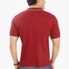 Mulberry Double Line Collared Men's Polo T-Shirt - Image 4