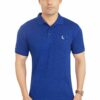 Royal Blue Men's Rgular Fit Polo T-Shirt