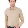 Khaki Men's Formal Slim Fit Shirt