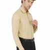 Khaki Men's Formal Slim Fit Shirt - Image 4