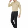 Khaki Men's Formal Slim Fit Shirt - Image 5