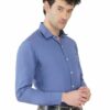Light Grey Men's Formal Slim Fit Shirt - Image 3
