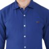 Royal Blue Men's Formal Slim Fit Shirt - Image 6