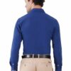 Royal Blue Men's Formal Slim Fit Shirt - Image 7