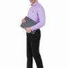 Lilac Men's Formal Slim Fit Shirt - Image 6