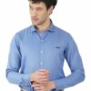 Denim Blue Men's Formal Slim Fit Shirt