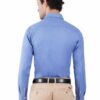 Denim Blue Men's Formal Slim Fit Shirt - Image 6