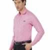 Coral Pink Men's Formal Slim Fit Shirt - Image 3