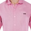 Coral Pink Men's Formal Slim Fit Shirt - Image 5