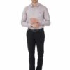 Violet Rich Cotton Linen Cambrey slim Fit Shirt - Image 2