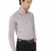 Violet Rich Cotton Linen Cambrey slim Fit Shirt - Image 4