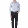 Light Blue Cambrey Men's Formal Slim Fit Shirt - Image 2