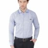 Light Blue Cambrey Men's Formal Slim Fit Shirt