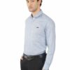 Light Blue Cambrey Men's Formal Slim Fit Shirt - Image 4