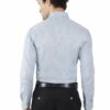 Light Blue Cambrey Men's Formal Slim Fit Shirt - Image 6