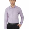 Purple Cambrey Men's Formal Slim Fit Shirt