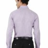 Purple Cambrey Men's Formal Slim Fit Shirt - Image 7