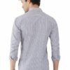 Formals Striped 100% Cotton Slim Fit Shirt for Men - Image 4