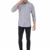 Formals Striped 100% Cotton Slim Fit Shirt for Men - Image 7