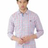 Formals Checkers 100% Cotton Slim Fit Shirt for Men - Image 2